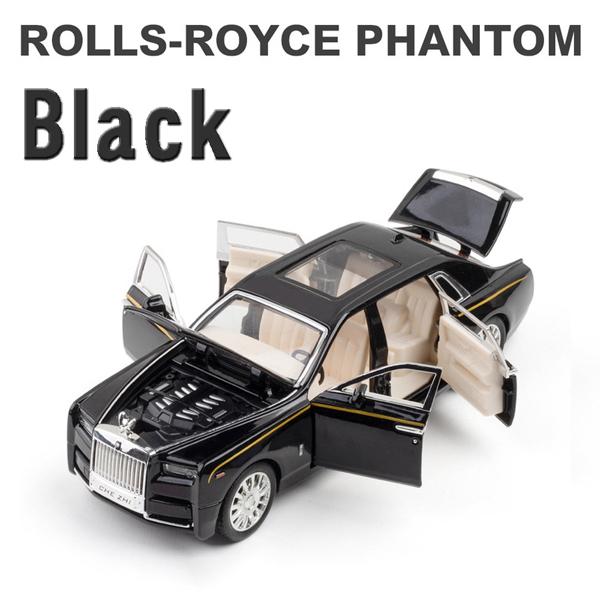 ロールスロイス ファントム 1/32 ミニカー 全6色 ライト点灯