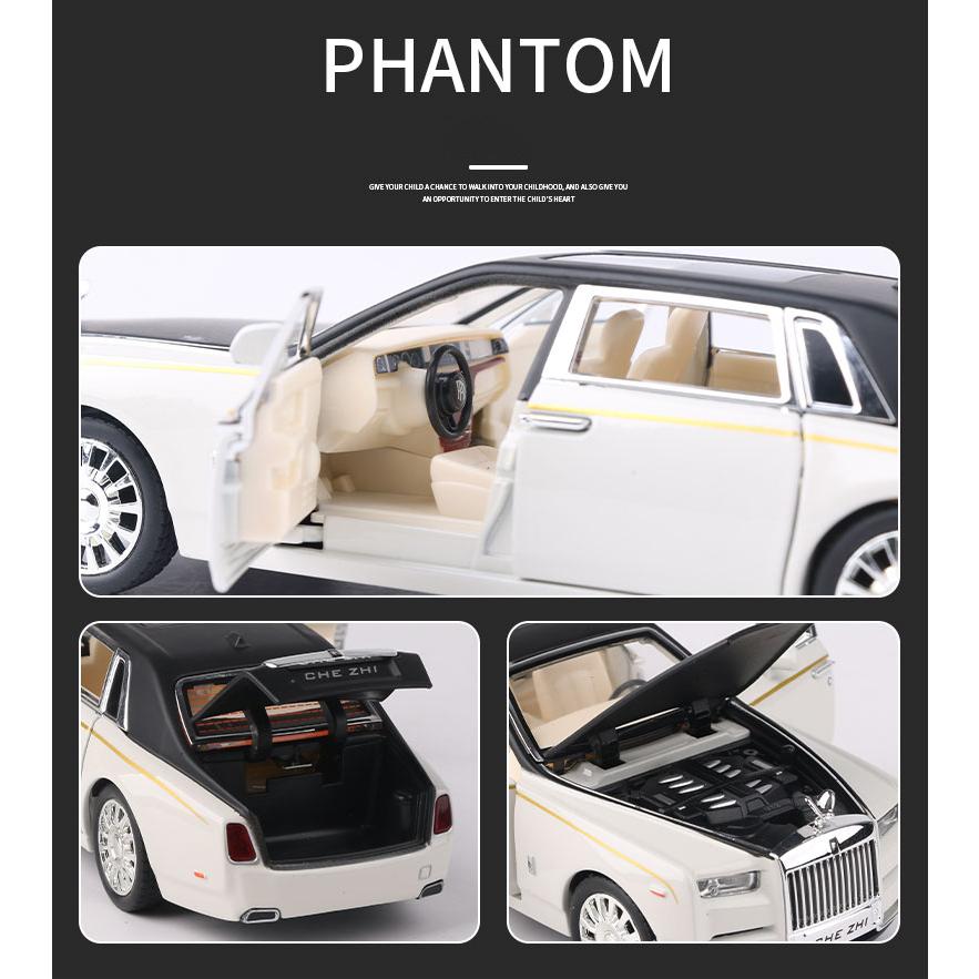 ロールスロイス　扉サンプル ロールスロイス レイス 1/32 ミニカー 全3色 ライト点灯