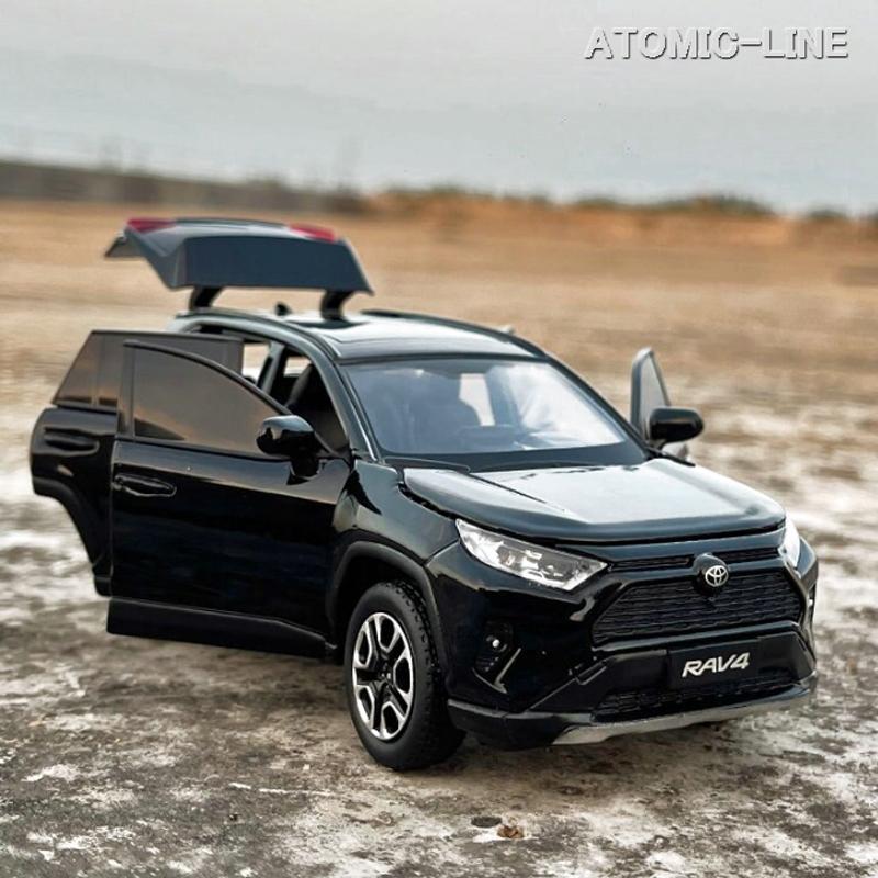 自動車模型まとめ売りミニカー1/43 1/64トヨタ日産マツダ他TOYOYTA トヨタ RAV4 1/32 ミニカー 全3色 ライト点灯 エンジンサウンド
