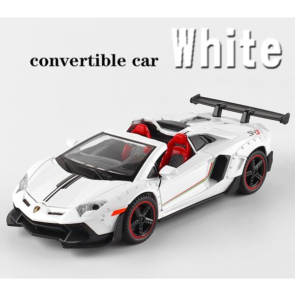 アヴェンタドール LP700-4 ランボルギーニ 1/32 ミニカー 全3色x2タイプ ライト点灯 エンジンサウンド 合金モデル 模型 ジオラマ｜atomic-line｜05