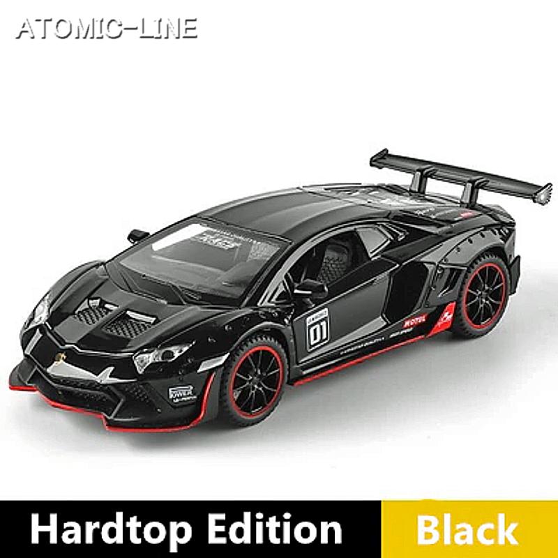 アヴェンタドール LP700-4 ランボルギーニ 1/32 ミニカー 全3色x2タイプ ライト点灯 エンジンサウンド 合金モデル 模型 ジオラマ｜atomic-line｜03