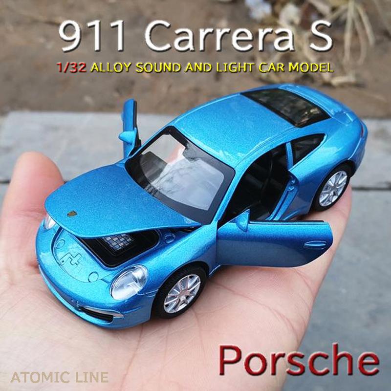 PORSCHE DESIGN ポルシェ 911 Carrera S 1/32 ミニカー 全3色