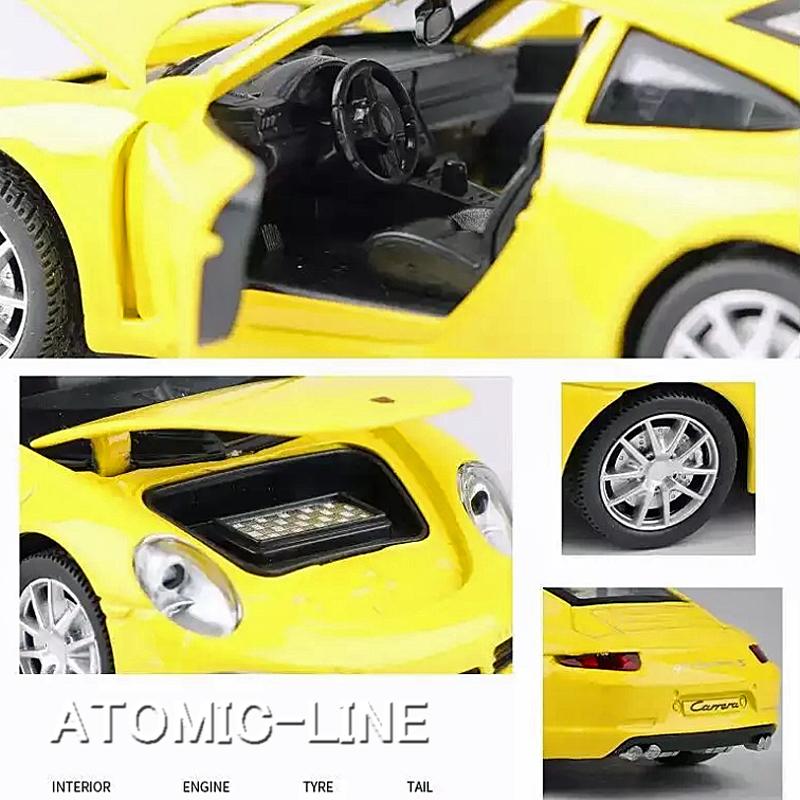 PORSCHE DESIGN ポルシェ 911 Carrera S 1/32 ミニカー 全3色