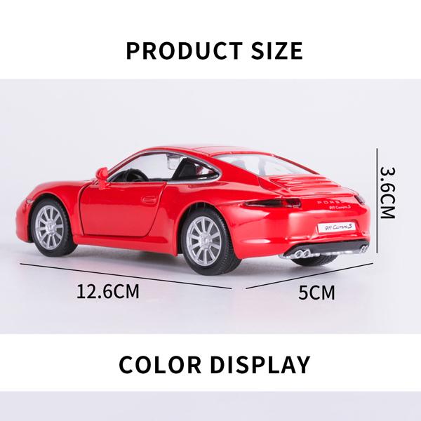 PORSCHE DESIGN ポルシェ 911 Carrera S 1/32 ミニカー 全3色