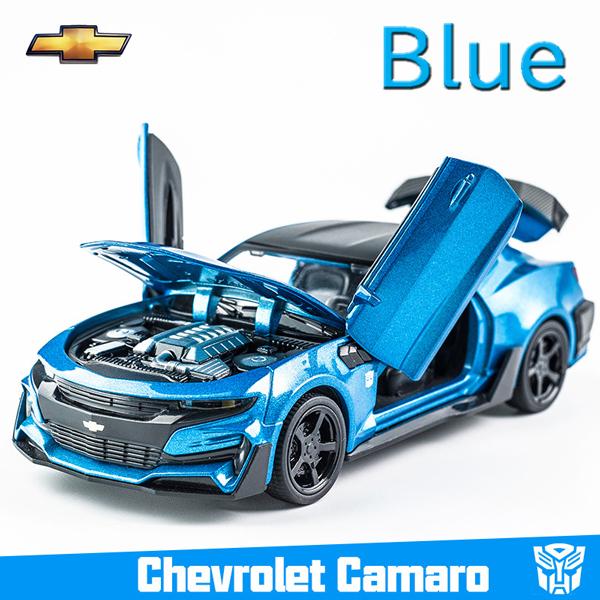 シボレー CAMARO カマロ 1/32 ミニカー 全5色 ライト点灯 エンジン
