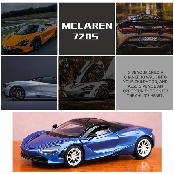 マクラーレン McLaren 720S 1/32 ミニカー 全7色 ライト点灯
