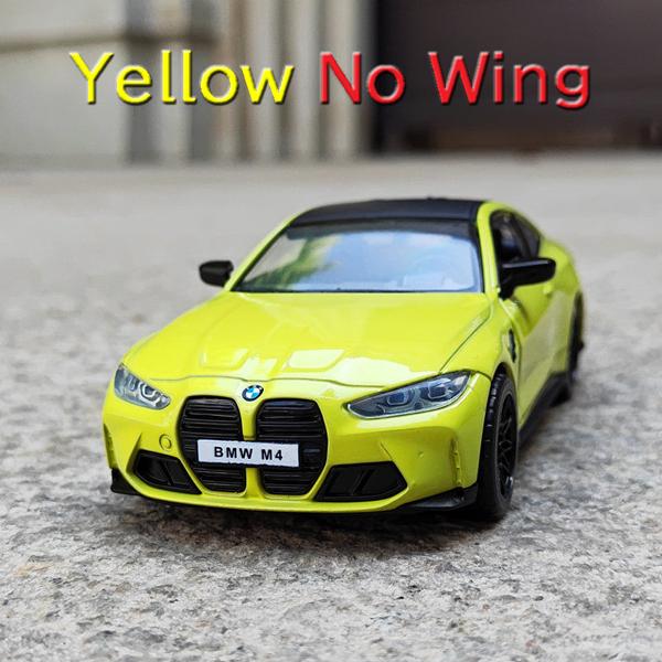 BMW M4 1/32 ミニカー 全6色 ライト点灯 エンジンサウンド 合金