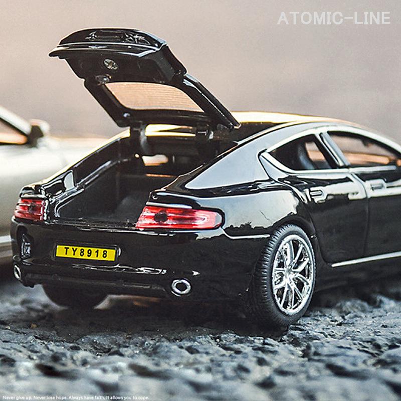 アストンマーティン ラピードS DB9 1/32 ミニカー全4色 ライト点灯