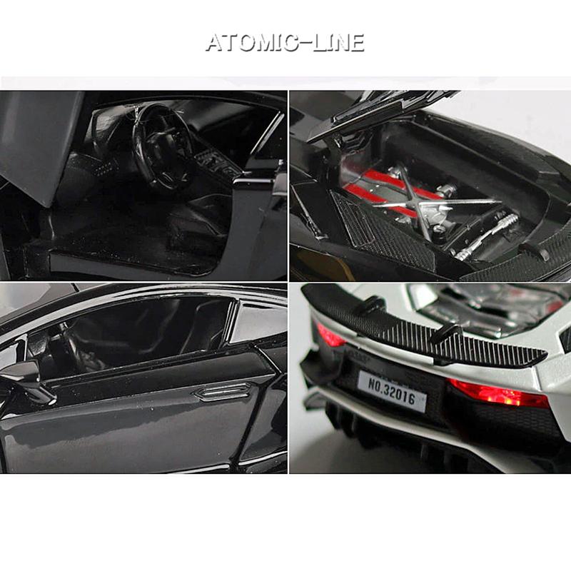 Lamborghini（ランボルギーニ） LP740-4 1/32 ミニカー 全4色 ライト