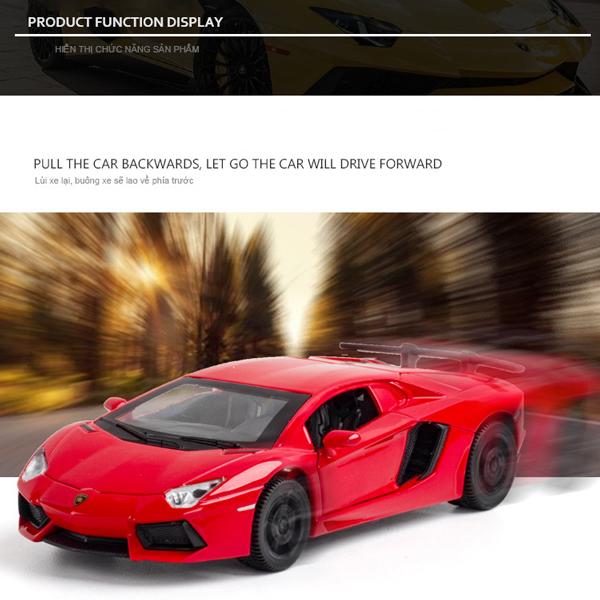 Lamborghini（ランボルギーニ） LP740-4 1/32 ミニカー 全4色 ライト