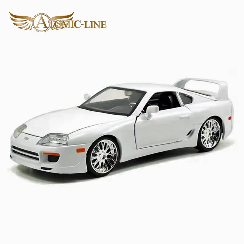 トヨタ TOYOTA スープラ A80型 1/24 ミニカー 全2色 合金モデル