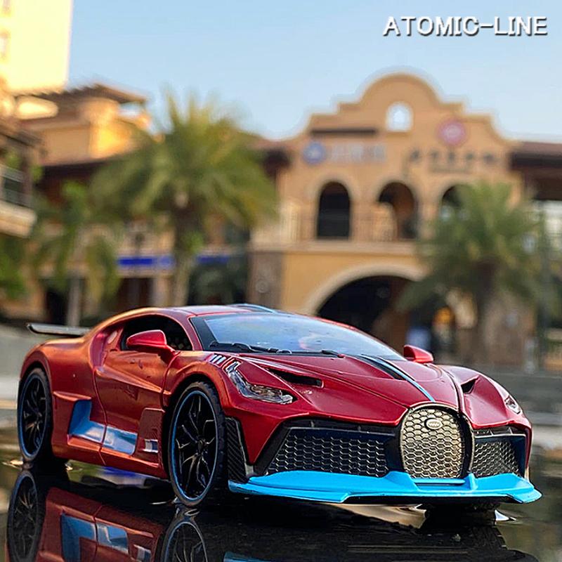 ブガッティ DIVO ディーヴォ 1/32 ミニカー 全4色 ライト点灯 ブガッティ DIVO ディーヴォ 1/32 ミニカー 全4色 ライト点灯