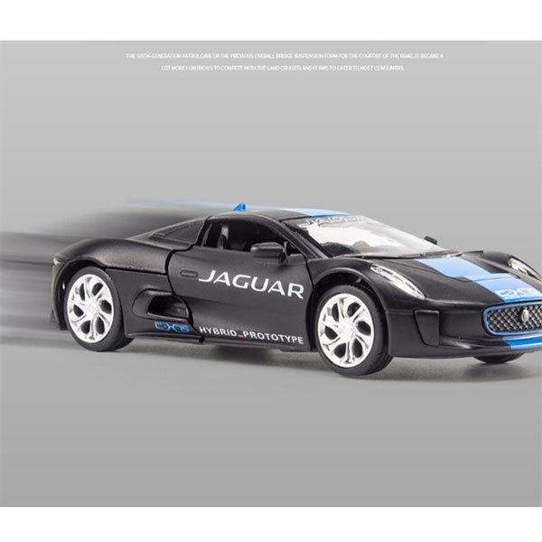 JAGUAR ジャガー C-X75 1/32 ミニカー 全2色 ライト点灯 合金
