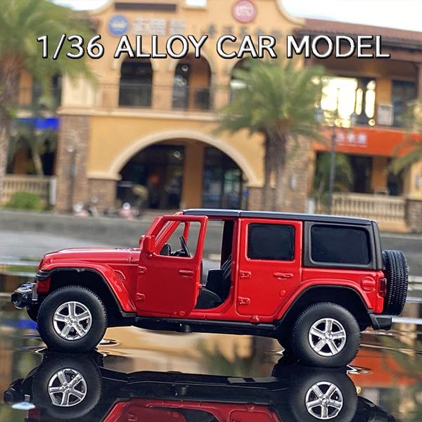 Jeep（ジープ） ラングラー サハラ 1/36 ミニカー 全4色 模型 合金