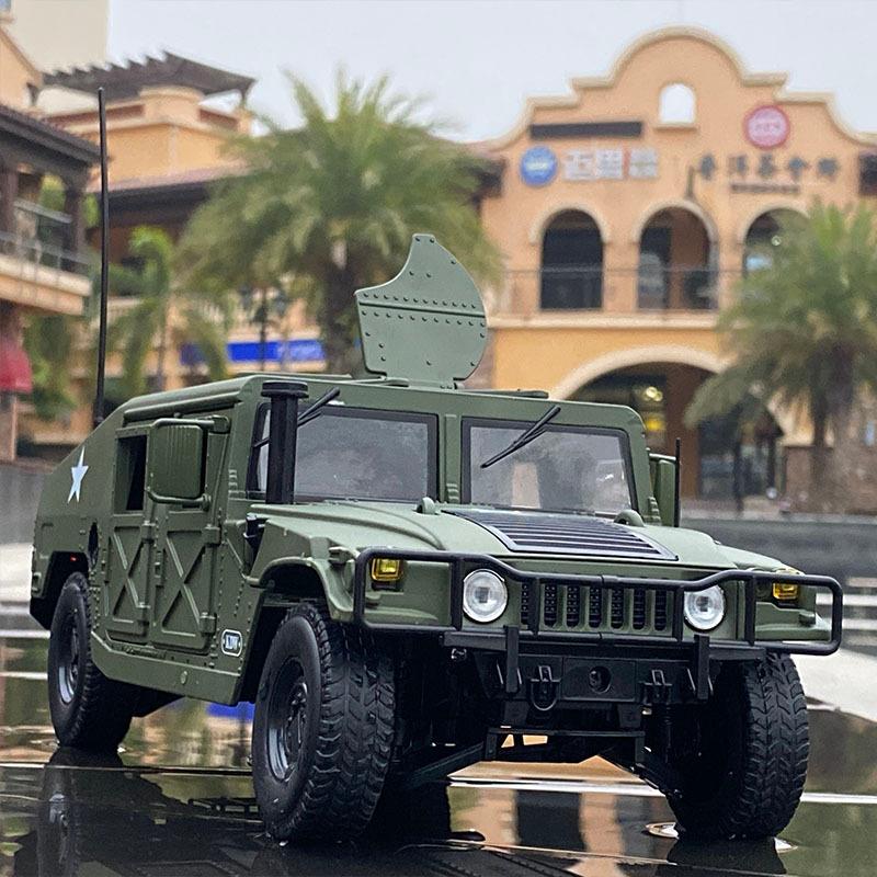 HUMMER ハマー H1 1/18 ミニカー 合金モデル 模型 Use of actual