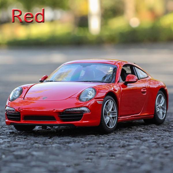 PORSCHE DESIGN 911 カレラS 1/24 ミニカー 全3色 合金モデル