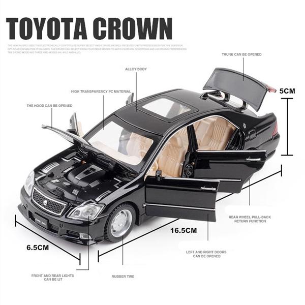 ⭐︎CROWN ミニカー トヨタ 12代目 クラウン ZERO CROWN 1/32 ミニカー 全2色 ライト