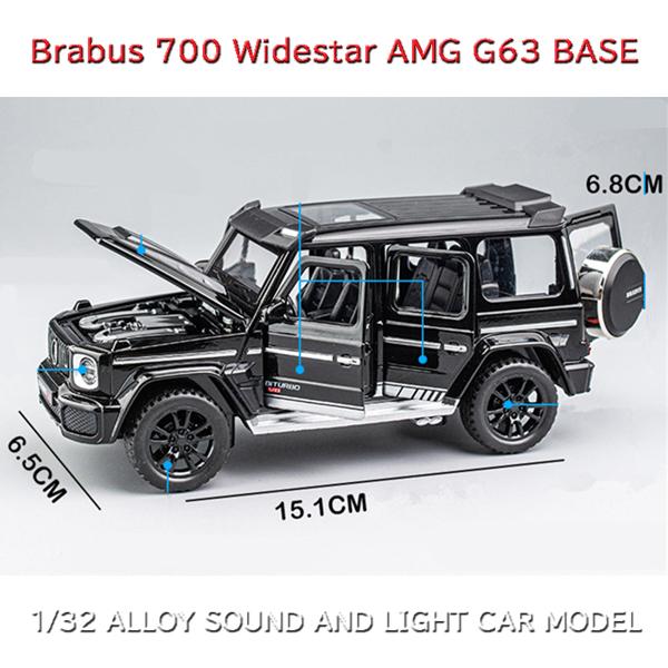 メルセデス ベンツ BRABUS 700 Widestar G63 1/32 ミニカー 全3 メルセデス ベンツ BRABUS 700 Widestar G63 1/32 ミニカー 全3