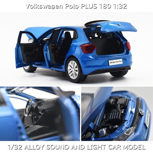 VW Polo Harlekin ミニカー ケース&箱付き Volkswagen VW Polo Harlekin Minicar with Case Boxed Diecast