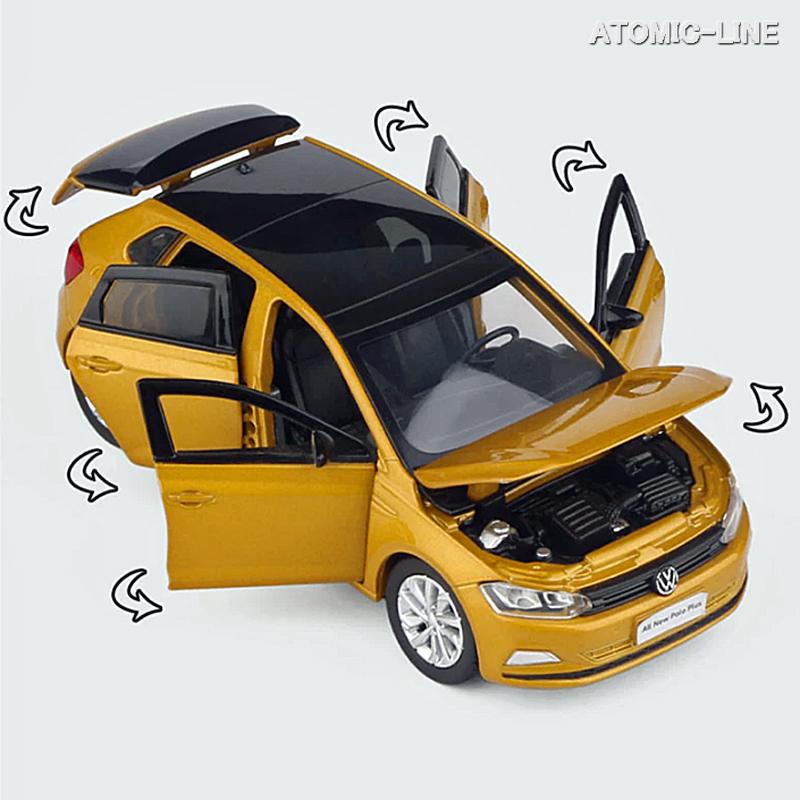 VW Polo Harlekin ミニカー ケース&箱付き Volkswagen VW Polo Harlekin Minicar with Case Boxed Diecast