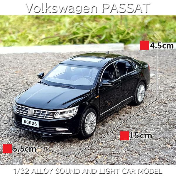 フォルクスワーゲン パサート 1/32 ミニカー 全4色 ライト点灯 フォルクスワーゲン パサート 1/32 ミニカー 全4色 ライト点灯