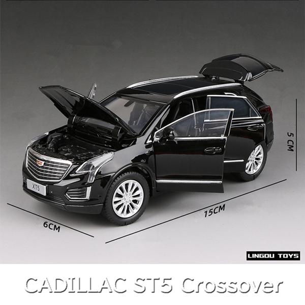キャデラック XT5 クロスオーバー 1/32 ミニカー 全3色 ライト点灯