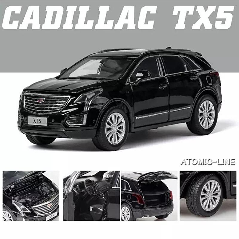 キャデラック XT5 クロスオーバー 1/32 ミニカー 全3色 ライト点灯