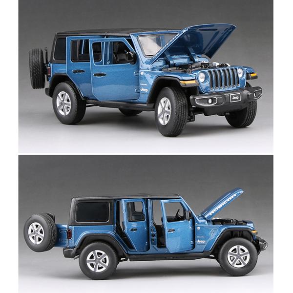 Jeep ジープ ラングラー 1/32 ミニカー 全3色 ライト点灯