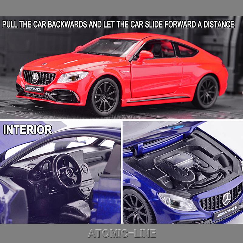 メルセデスAMG メルセデス ベンツ C63S クーペ AMG 1/32