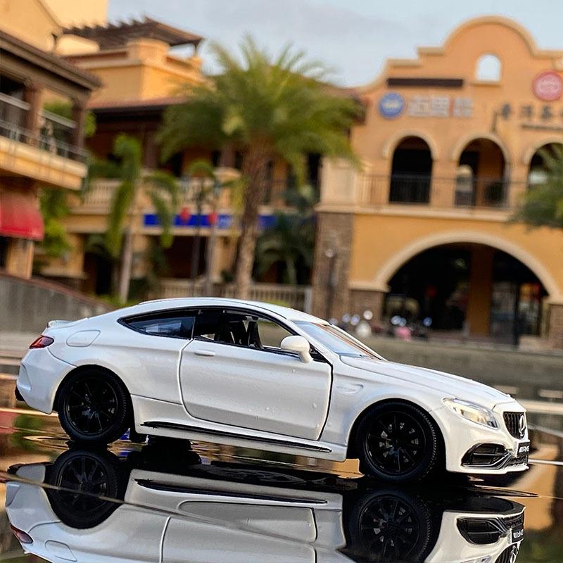 メルセデスAMG メルセデス ベンツ C63S クーペ AMG 1/32 ミニカー 全4