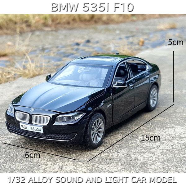 BMW 5シリーズ 535i 1/32 ミニカー 全3色 ライト点灯 エンジン