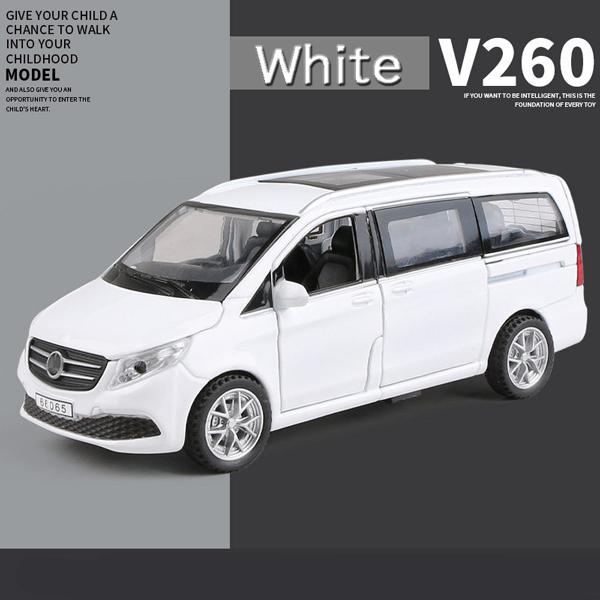 メルセデス ベンツ V260 1/32 ミニカー 全3色 ライト点灯 エンジン