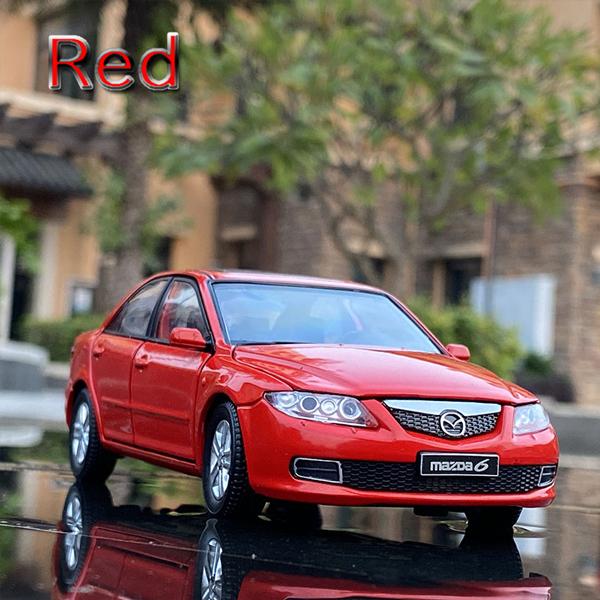 マツダ（Mazda） MAZDA6 1/32 ミニカー 全4色 ヘッドライト点灯 合金