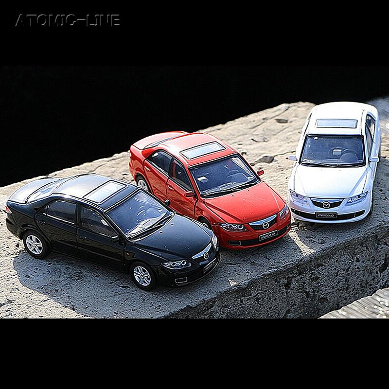 マツダ（Mazda） MAZDA6 1/32 ミニカー 全4色 ヘッドライト点灯 合金