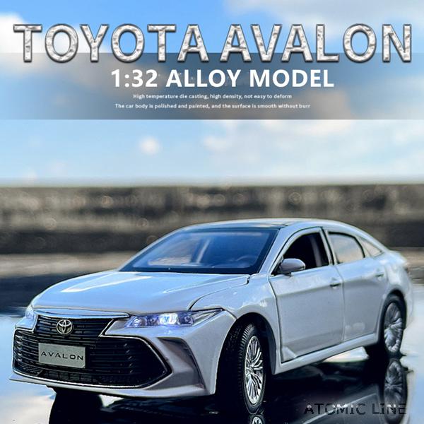 TOYOTA アバロン 1 32 ミニカー 全3色 ライト点灯 エンジンサウンド