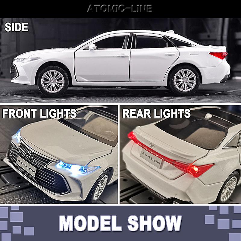 トヨタ（TOYOTA） アバロン 1/32 ミニカー 全3色 ライト点灯 エンジン