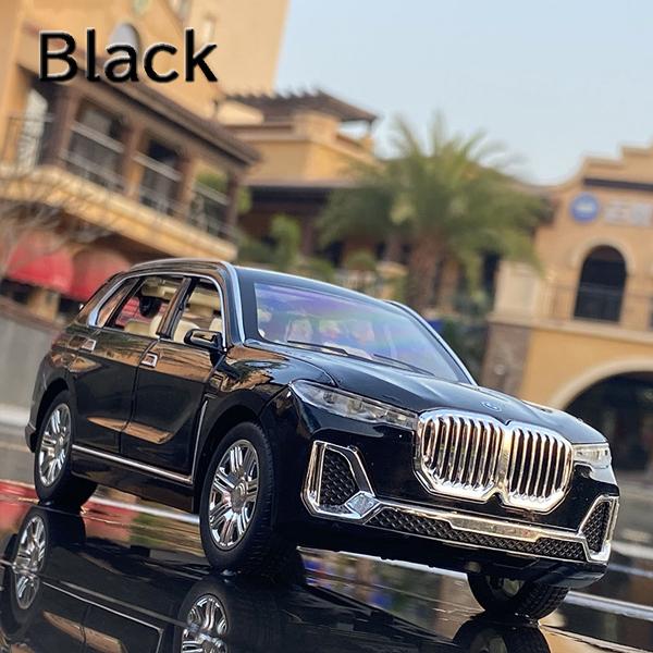 BMW X7 ミニカー1/32 全3色 ライト点灯 エンジンサウンド 合金