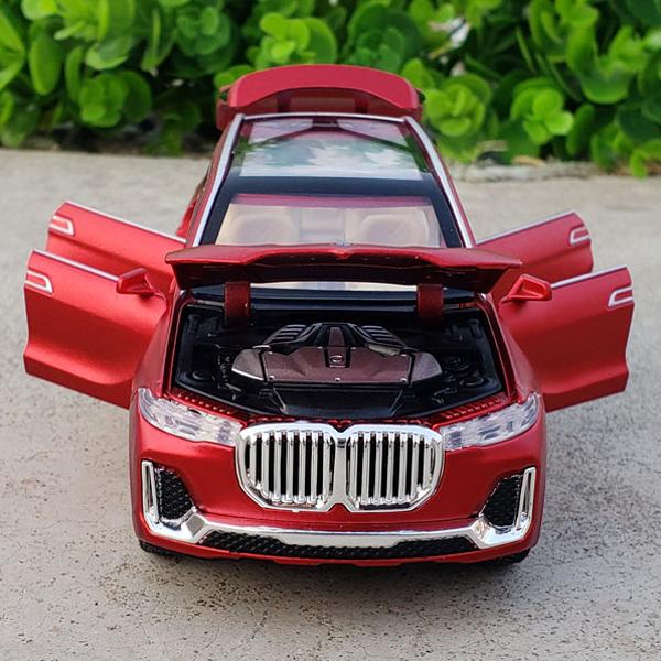 BMW X7 ミニカー1/32 全3色 ライト点灯 エンジンサウンド 合金