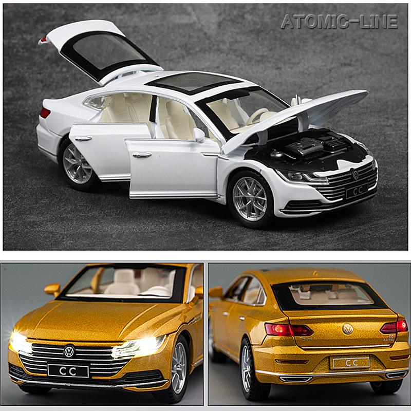 フォルクスワーゲン CC 1/32 ミニカー 全4色 ライト点灯