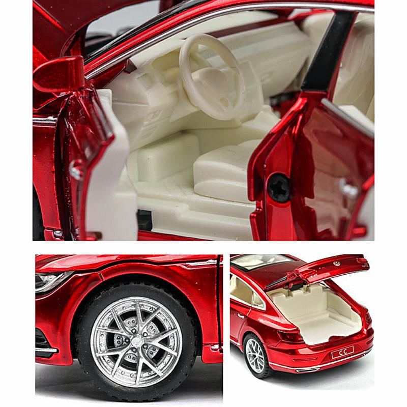 フォルクスワーゲン（Volkswagen） CC 1/32 ミニカー 全4色 ライト点灯