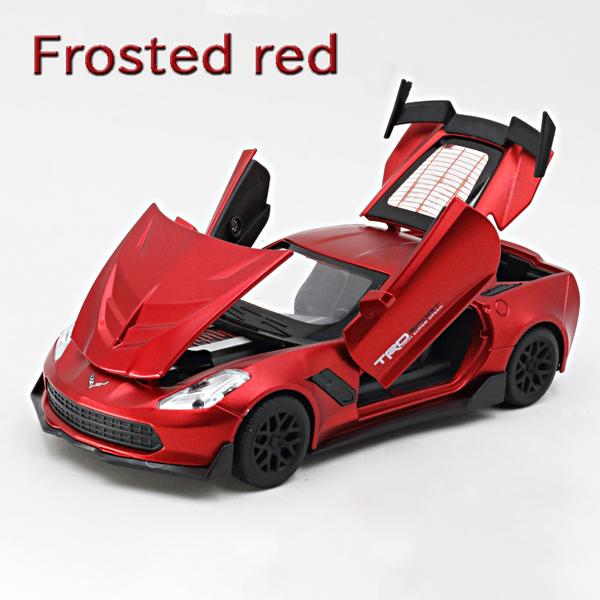CORVETTE シボレー コルベット C7 1/32 ミニカー 全5色 ライト