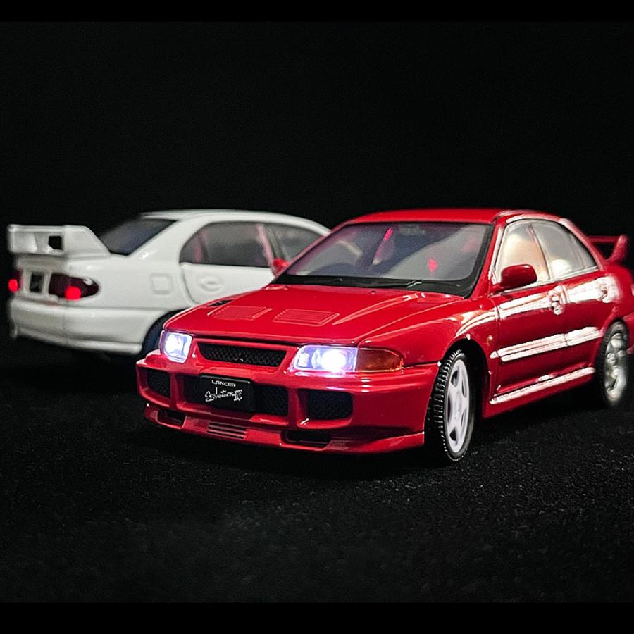 三菱（MITSUBISHI） LANCER Evolution 3 III ミニカー 1/32 全4色