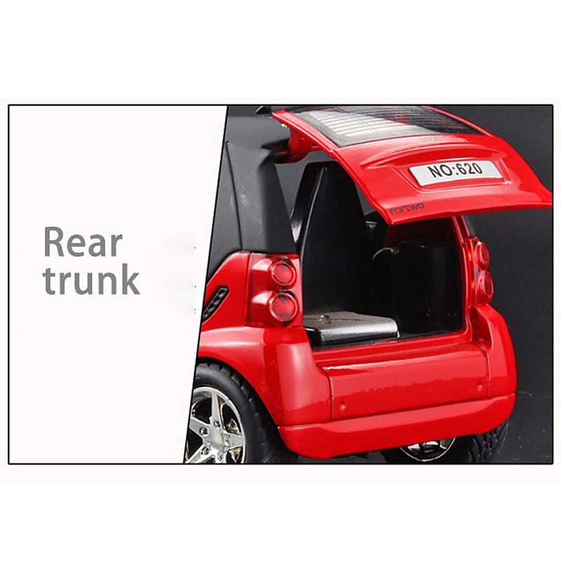 ミニカー Smart Fortwo ベンツ smart fortwo 1/24 ミニカー 全5色 ライト点滅 エンジン