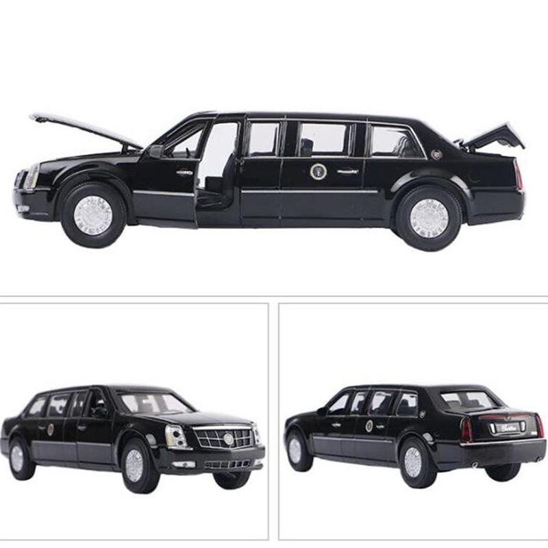 ミニカーセット（リムジン・セダン）キャディラック キャデラック ONE リムジン 1/32 ミニカー 全2色 ライト点灯 エンジン