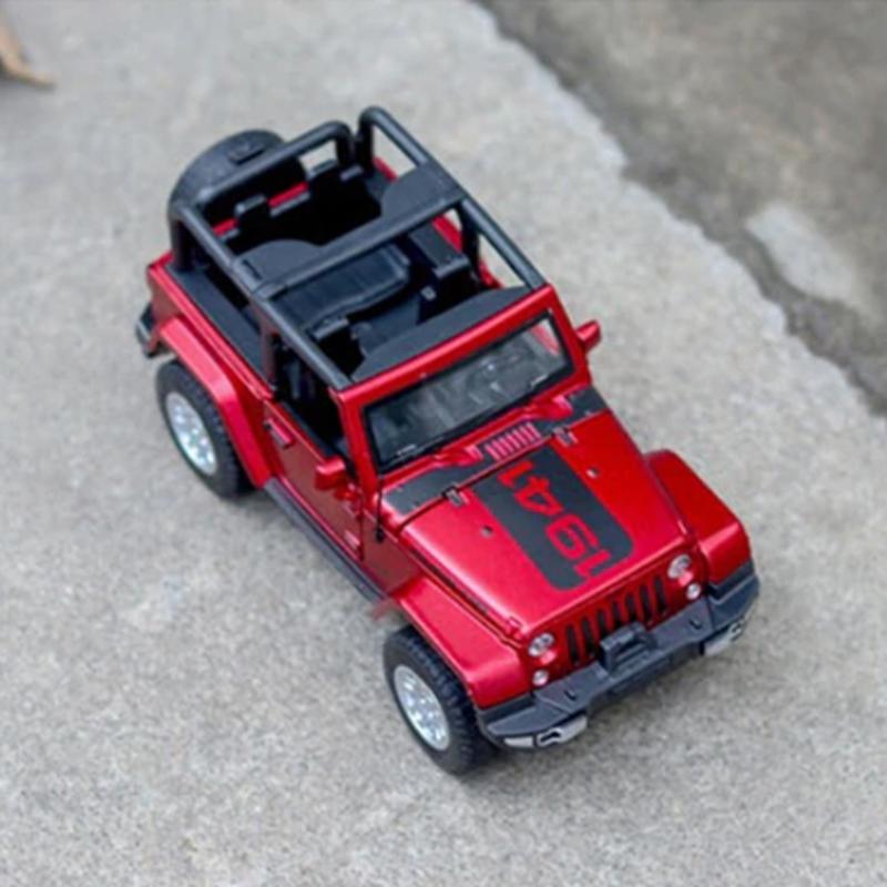 Miniz4x4 Jeep ルビコン レッドカラー ホビーラジコン