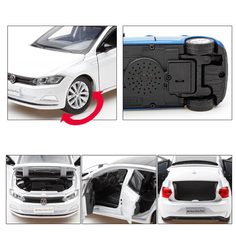 フォルクスワーゲン（Volkswagen） GOLF トゥーラン 1/32 ミニカー 全3