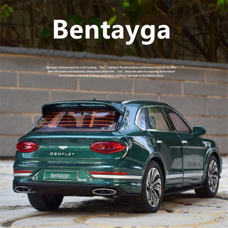 Bentley ミニカー　新品未使用　 Bentayga Bentley ベンテイガ 1/24 ミニカー 全3色 ライト点灯 エンジン