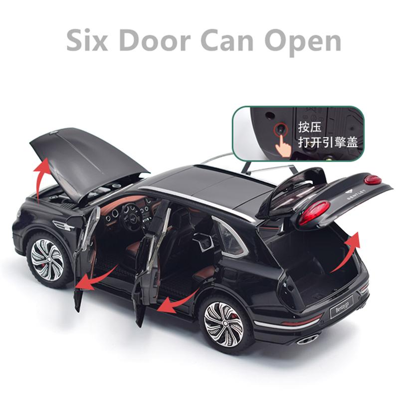 Bentley ミニカー　新品未使用　 Bentayga 1:64 Bentley Bentayga SUV Diecast Model Car Toys Hobby