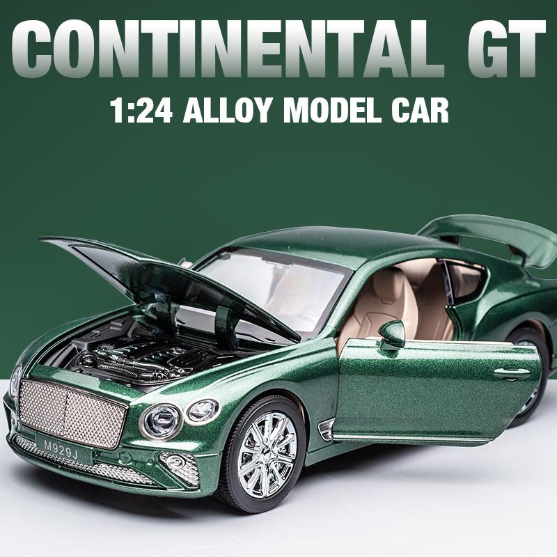 Bentley コンチネンタル GT 1/24 ミニカー 全3色 ライト点灯 Bentley コンチネンタル GT 1/24 ミニカー 全3色 ライト点灯