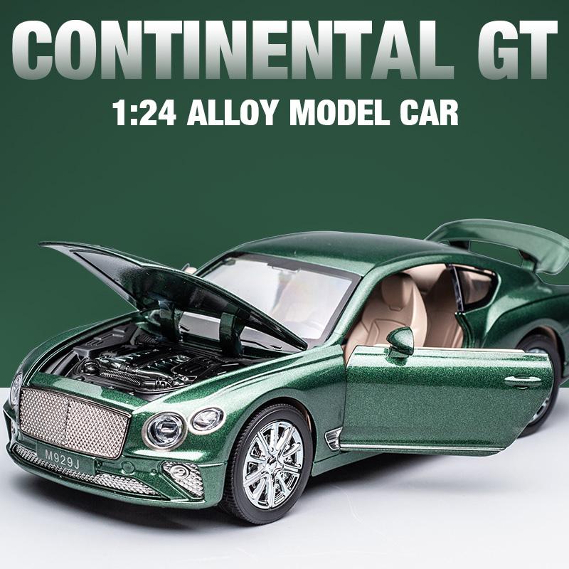 Bentley コンチネンタル GT 1/24 ミニカー 全3色 ライト点灯 エンジンサウンド 合金モデル 模型 プルバック｜atomic-line｜21